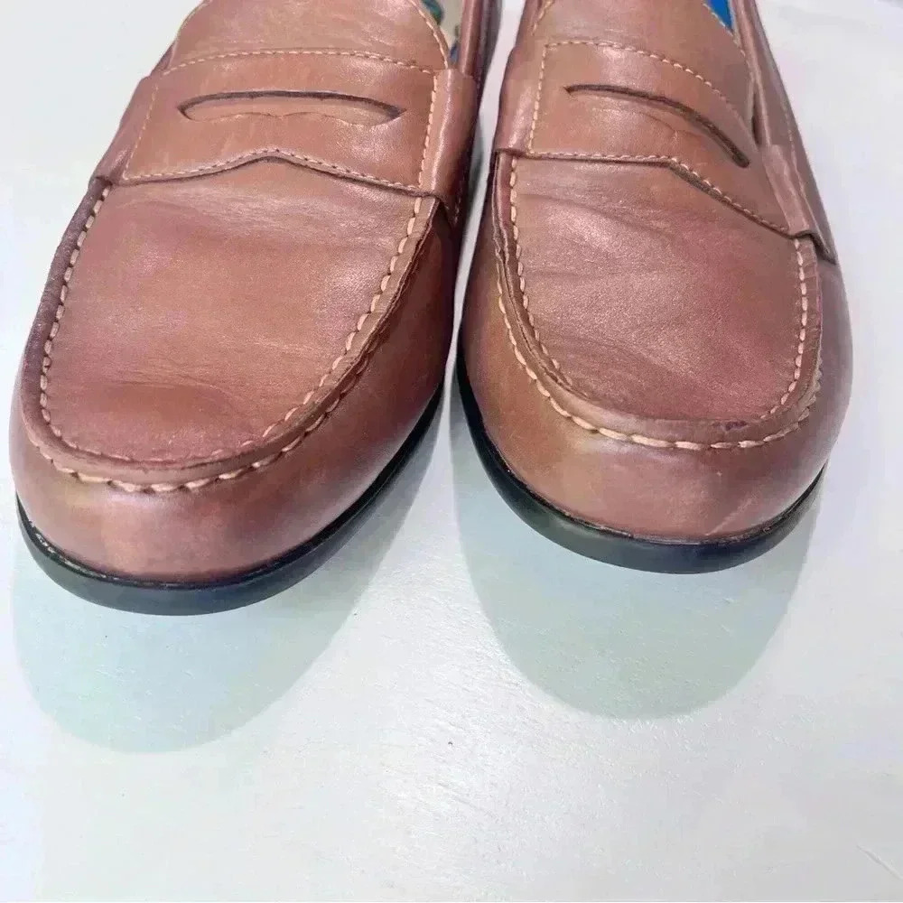 Men Nunn Bush Drexel Moc Toe Penny Loafer KORE Walking Comfort Leather Sz 9 - Picture 5 of 6